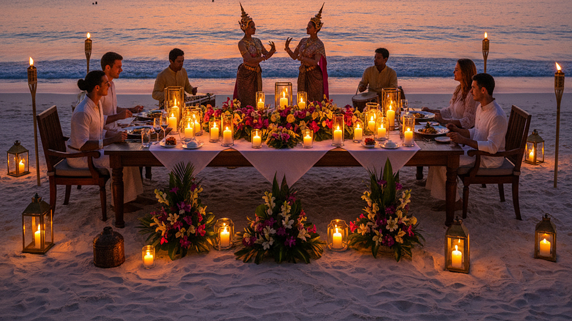 Corporate incentive travel traditional Thai dance Phuket