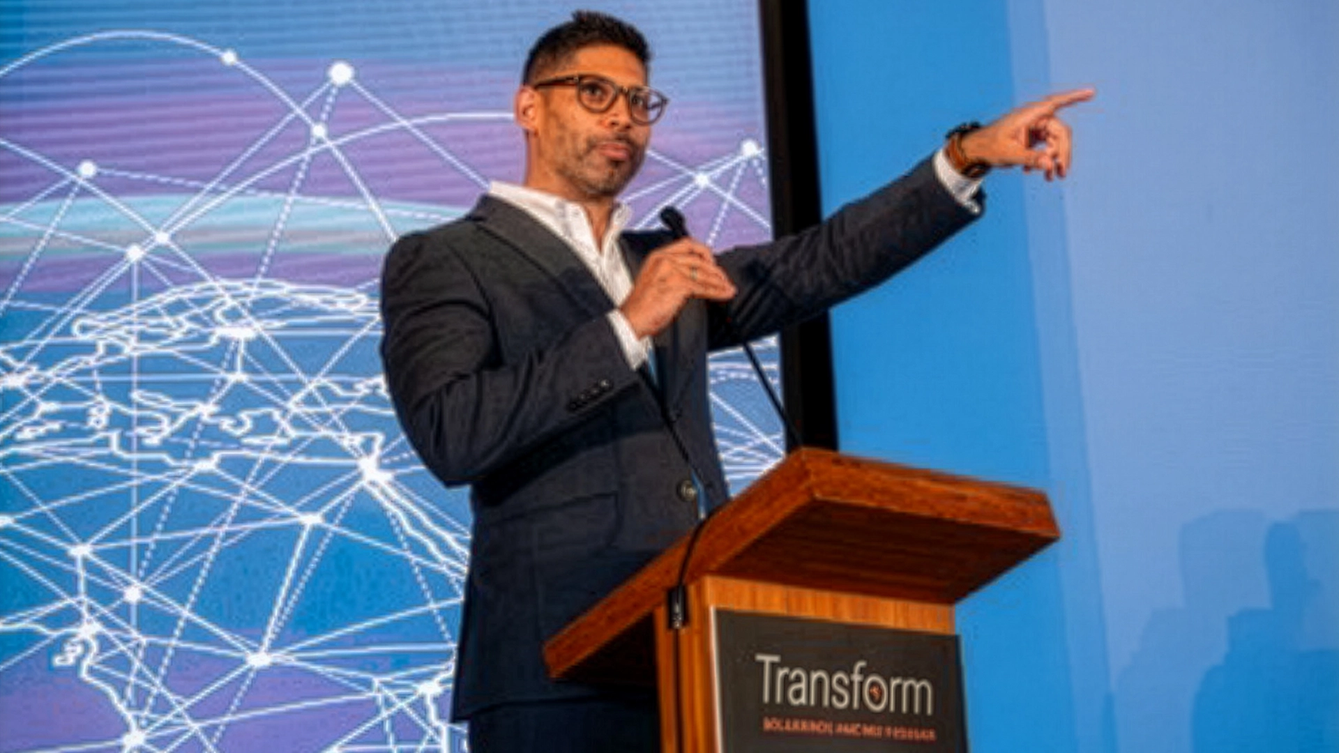 Corporate incentive travel executive plenary LED stage Bali